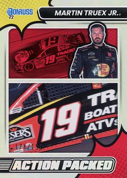 2022 Donruss - Action Packed Holographic #14 Martin Truex Jr. Front
