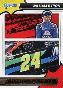 2022 Donruss - Action Packed Retail #8 William Byron Front