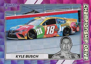 2022 Donruss - Championship Drive Checkers #CD5 Kyle Busch Front