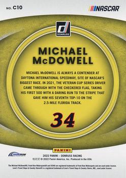 2022 Donruss - Contenders #C10 Michael McDowell Back