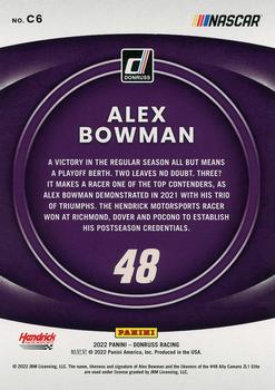 2022 Donruss - Contenders Checkers #C6 Alex Bowman Back