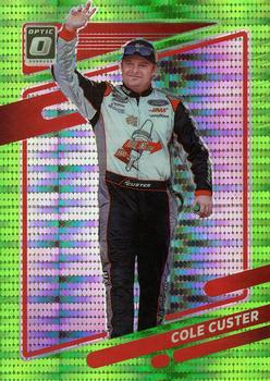 2022 Donruss - Optic Lime Green Pulsar #26 Cole Custer Front