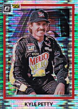 2022 Donruss - Optic Lime Green Pulsar #67 Kyle Petty Front