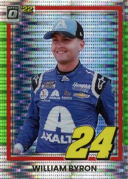 2022 Donruss - Optic Lime Green Pulsar #75 William Byron Front