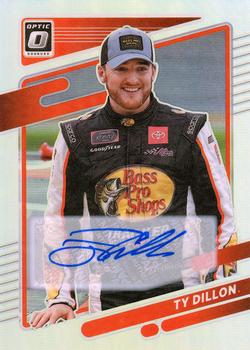 2022 Donruss - Optic Signatures Holo #45 Ty Dillon Front