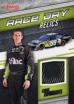 2022 Donruss - Race Day Relics #RDR-CE Carl Edwards Front
