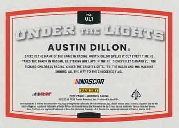 2022 Donruss - Under the Lights #UL1 Austin Dillon Back