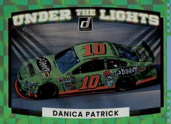 2022 Donruss - Under the Lights Checkers #UL16 Danica Patrick Front