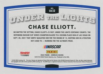2022 Donruss - Under the Lights Retail #UL12 Chase Elliott Back