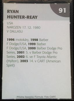 2004 Formule #91 Ryan Hunter-Reay Back