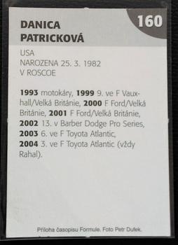 2005 Formule #160 Danica Patrick Back