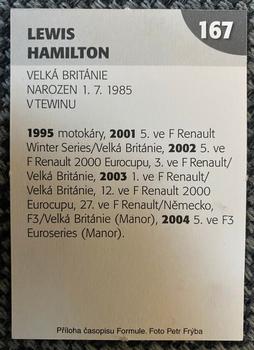 2005 Formule #167 Lewis Hamilton Back