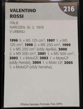 2006 Formule #216 Valentino Rossi Back
