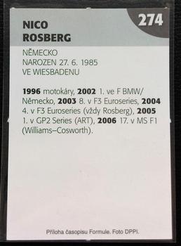 2007 Formule & Moto GP #274 Nico Rosberg Back