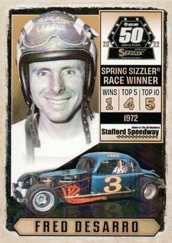 2022 Stafford Speedway 50th Anniversary Spring Sizzler #1 Fred Desarro Front