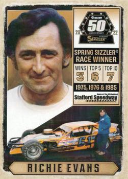 2022 Stafford Speedway 50th Anniversary Spring Sizzler #4 Richie Evans Front