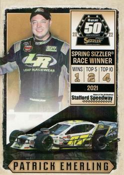 2022 Stafford Speedway 50th Anniversary Spring Sizzler #27 Patrick Emerling Front