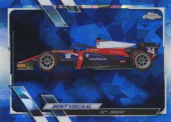2021 Topps Chrome Sapphire Edition Formula 1 #135 Bent Viscaal Front