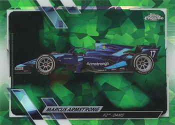 2021 Topps Chrome Sapphire Edition Formula 1 - Green #131 Marcus Armstrong Front