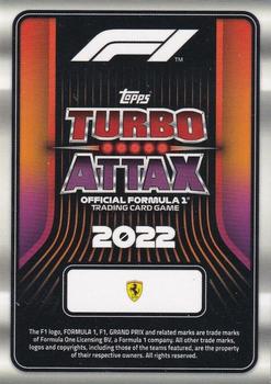 2022 Topps Turbo Attax F1 - Limited Editions #LE 5S Charles Leclerc Back