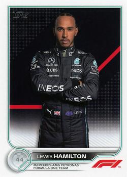 2022 Topps Formula 1 #5 Lewis Hamilton Front