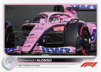 2022 Topps Formula 1 #15 Fernando Alonso Front