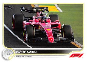 2022 Topps Formula 1 #31 Carlos Sainz Front