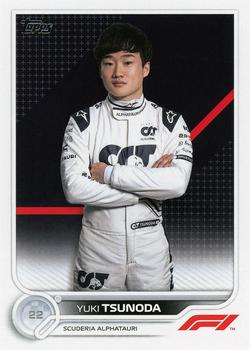 2022 Topps Formula 1 #61 Yuki Tsunoda Front