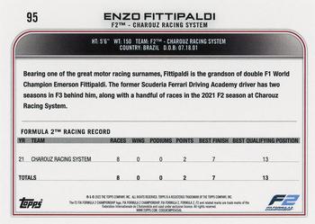2022 Topps Formula 1 #95 Enzo Fittipaldi Back