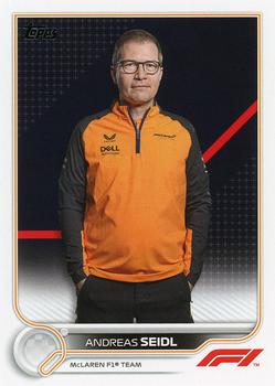2022 Topps Formula 1 #104 Andreas Seidl Front