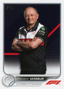 2022 Topps Formula 1 #107 Frédéric Vasseur Front