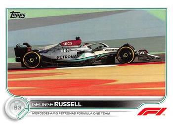 2022 Topps Formula 1 #112 George Russell Front