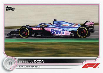 2022 Topps Formula 1 #116 Esteban Ocon Front
