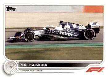 2022 Topps Formula 1 #122 Yuki Tsunoda Front