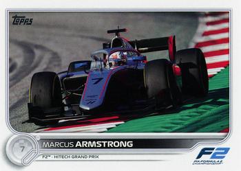 2022 Topps Formula 1 #136 Marcus Armstrong Front