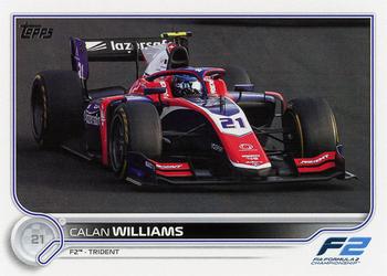 2022 Topps Formula 1 #146 Calan Williams Front