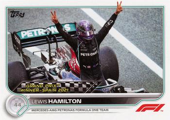 2022 Topps Formula 1 #154 Lewis Hamilton Front