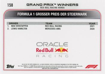 2022 Topps Formula 1 #158 Max Verstappen Back