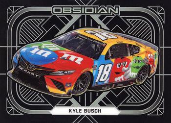 2022 Panini Chronicles - Obsidian #57 Kyle Busch Front