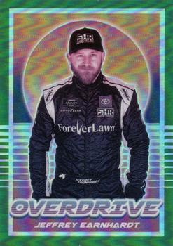 2022 Panini Chronicles - Overdrive Green #5 Jeffrey Earnhardt Front