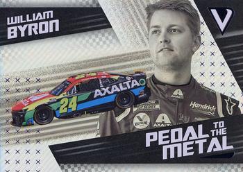 2022 Panini Chronicles - Pedal to the Metal #15 William Byron Front