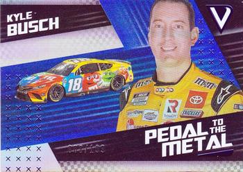 2022 Panini Chronicles - Pedal to the Metal Blue #10 Kyle Busch Front