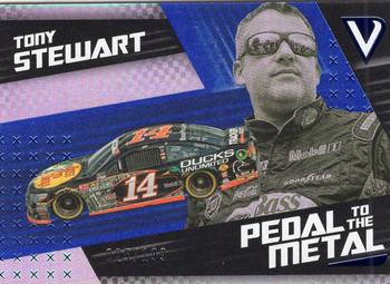 2022 Panini Chronicles - Pedal to the Metal Blue #17 Tony Stewart Front