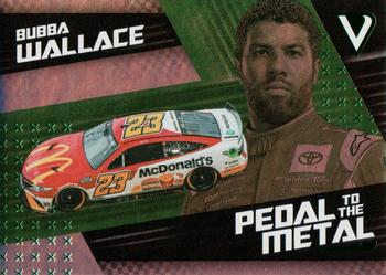 2022 Panini Chronicles - Pedal to the Metal Green #12 Bubba Wallace Front