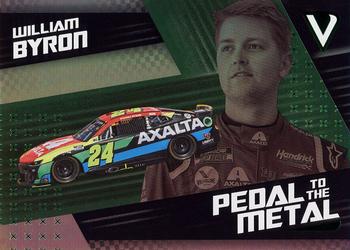 2022 Panini Chronicles - Pedal to the Metal Green #15 William Byron Front