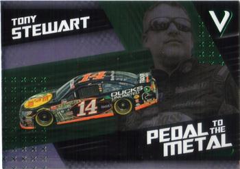 2022 Panini Chronicles - Pedal to the Metal Green #17 Tony Stewart Front