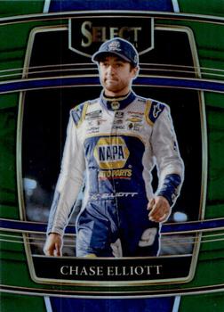 2022 Panini Chronicles - Select Green #7 Chase Elliott Front