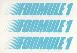 1978-79 Grand Prix  - Formule 1 Magazine #H Formule 1 Magazine Front