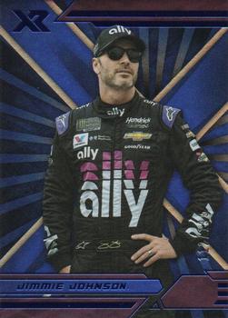 2022 Panini Chronicles - XR Blue #4 Jimmie Johnson Front