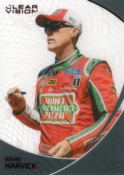 2022 Panini Chronicles - Clear Vision Red #12 Kevin Harvick Front